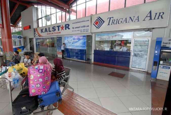 Penutupan loket bandara dilakukan bertahap