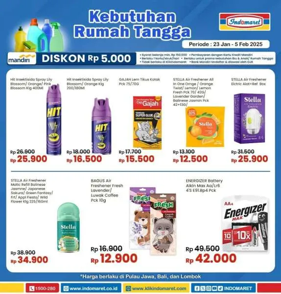 Promo Indomaret Super Hemat Periode 23 Januari-5 Februari 2025