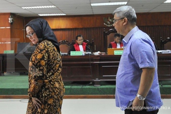 Akil beli tanah Rp 40 juta, jual Rp 6,7 miliar