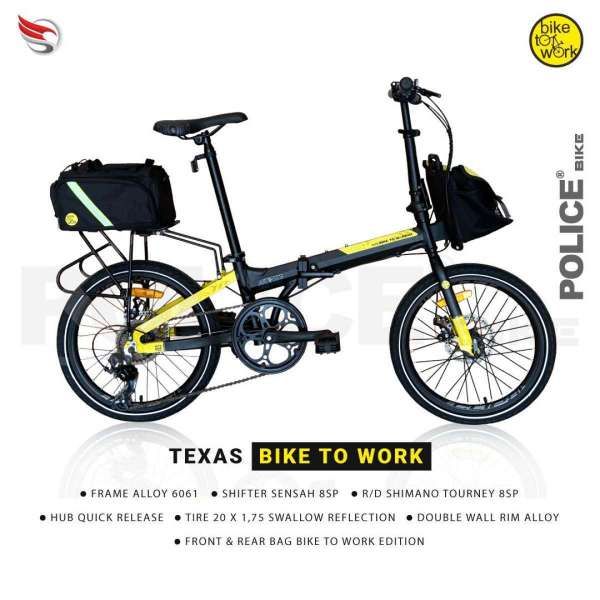 Police Bike sepeda lipat edisi terbaru dijual murah, buruan cek harganya di sini