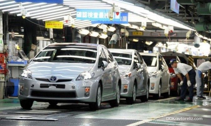 Hasil produksi pabrik Jepang bulan Agustus turun akibat pengurangan produksi mobil