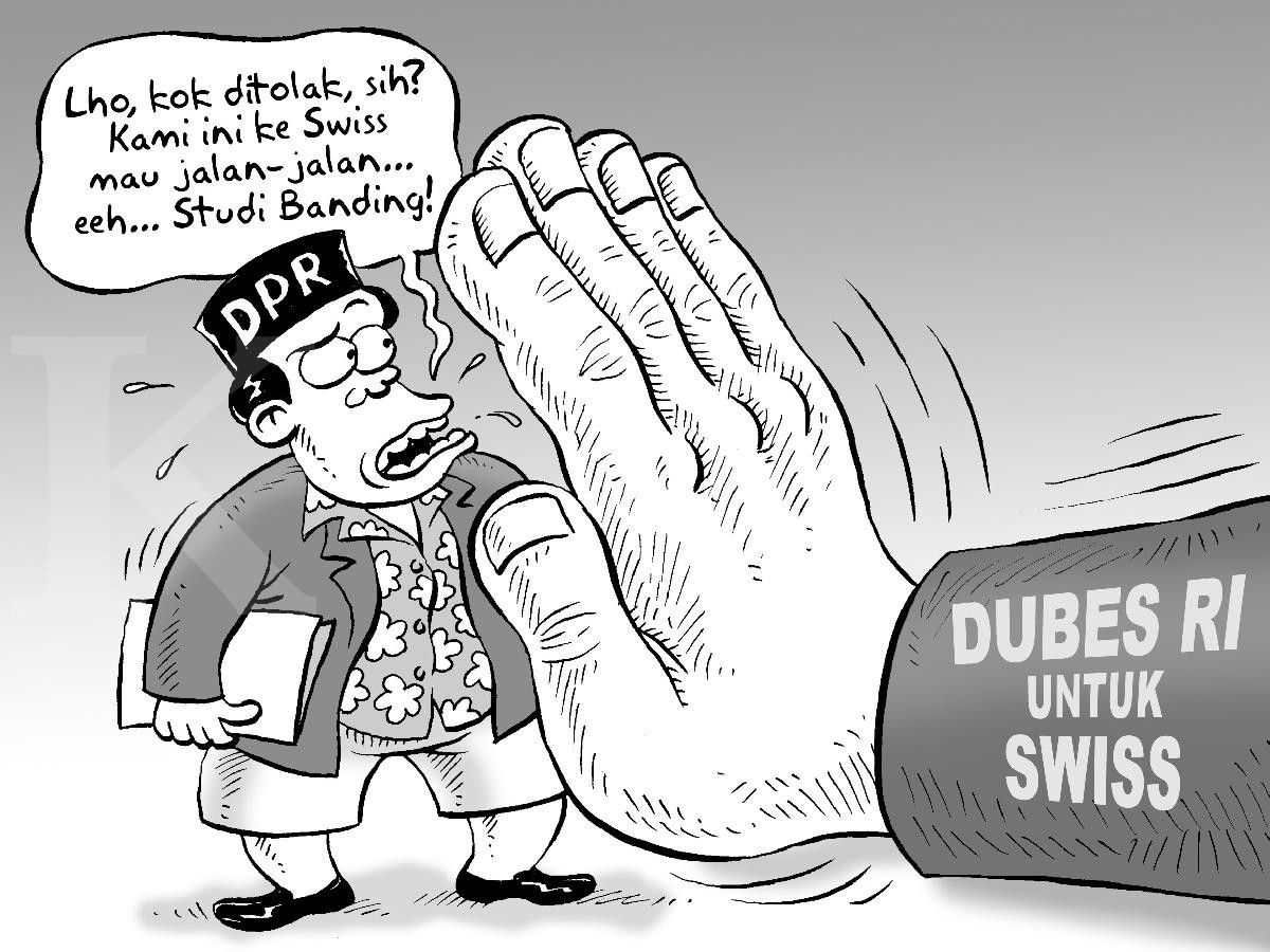 DPR Ditolak Keluar Negeri 