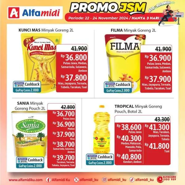 Promo JSM Alfamidi Periode 22-24 November 2024