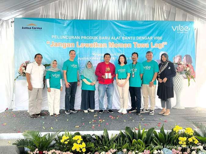 Gandeng WSAudiology SEA, Kimia Farma Luncurkan Alat Bantu Dengar “Vibe”