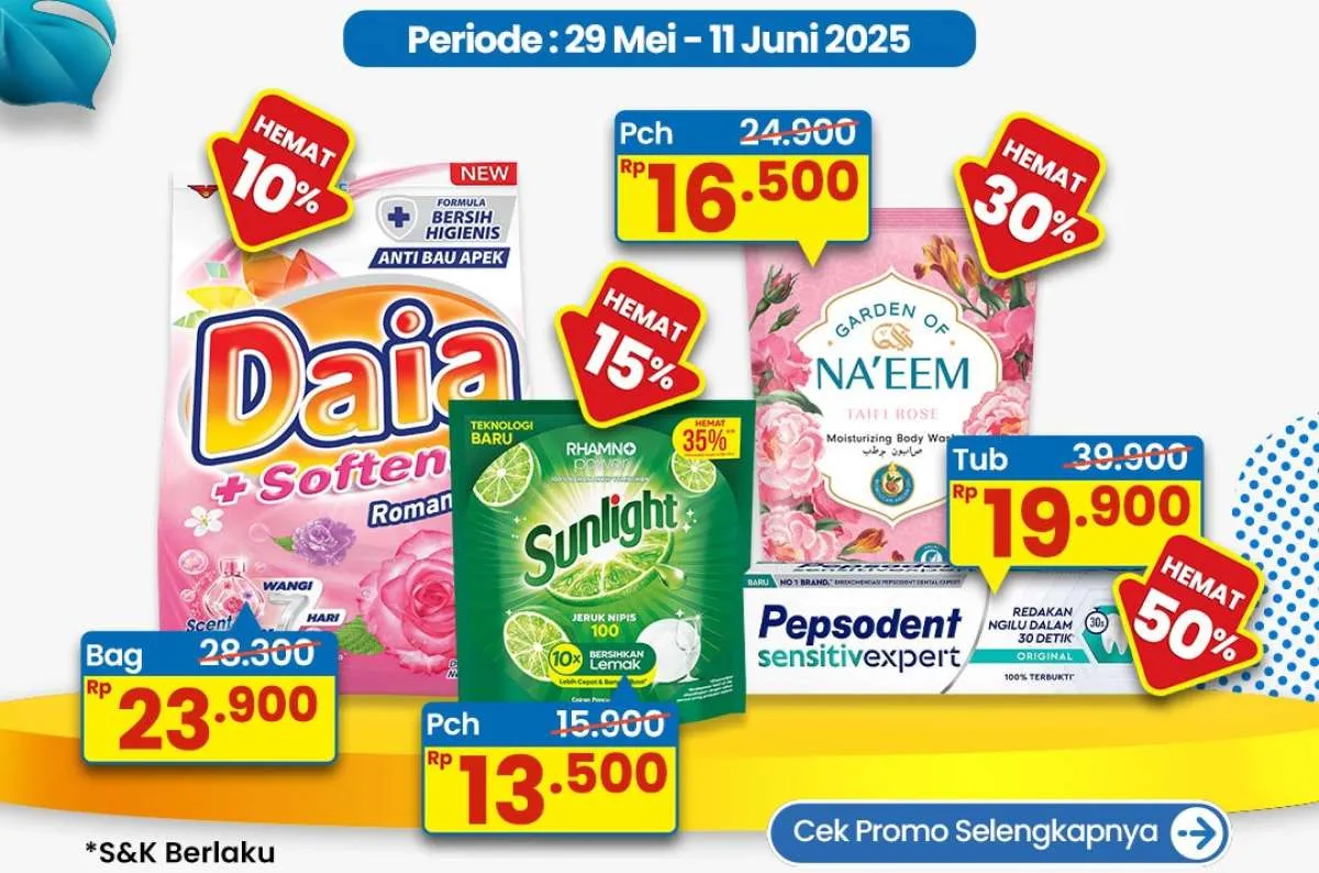 Katalog Promo Indomaret Super Hemat 29 Mei-11 Juni 2025, Ada Serba Beli 2 Gratis 1