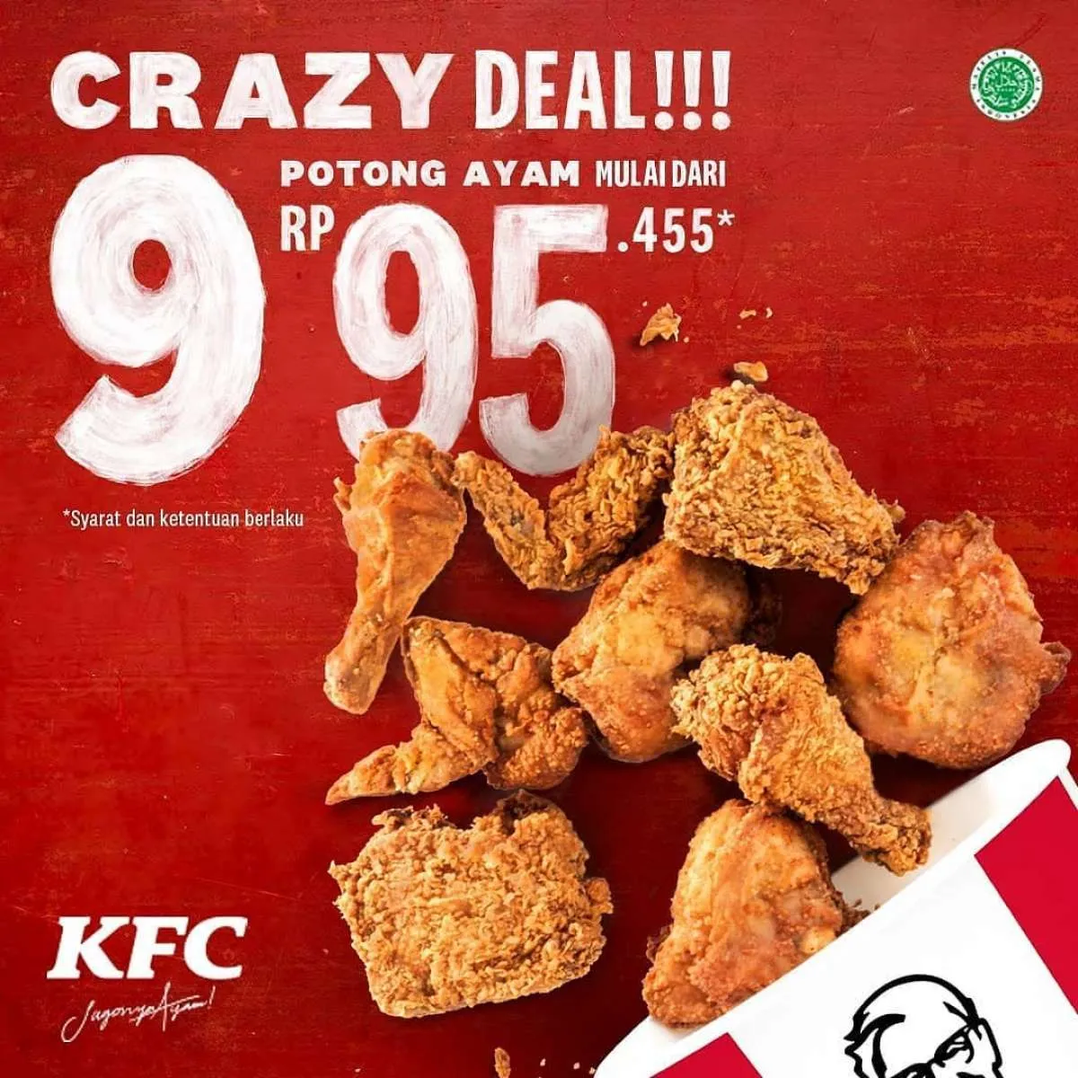 Promo Hari Pelanggan Nasional 2020, makan murah bersama di KFC
