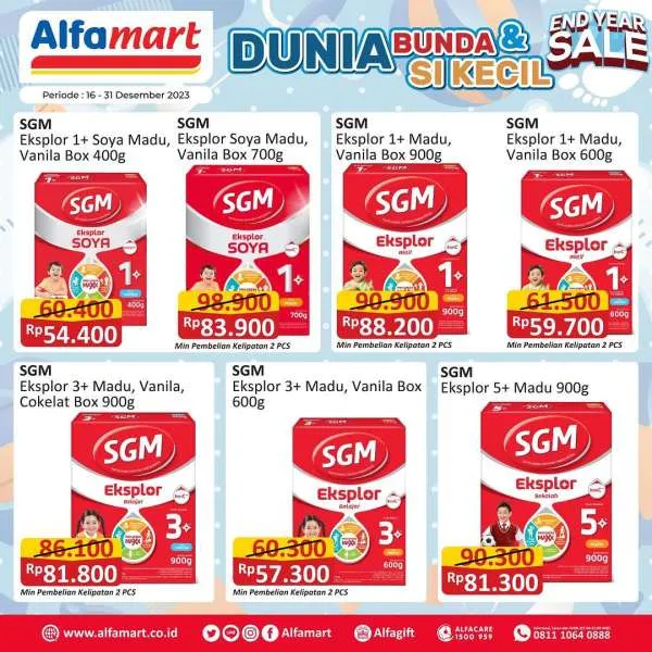 Promo Alfamart End Year Sale Periode 16-31 Desember 2023