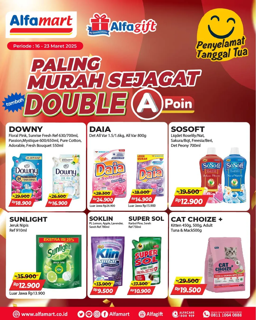 Promo Alfamart Paling Murah Sejagat Periode 16-23 Maret 2025