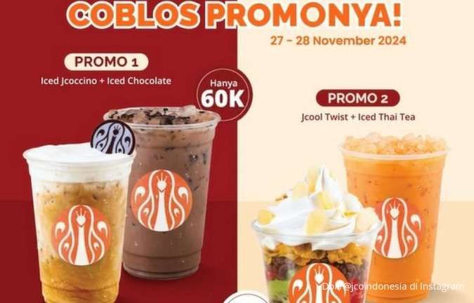 Promo Pilkada 2024 di J.CO Berakhir Hari Ini, Ada 2 Pilihan Minuman Harga Spesial