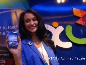 Pengguna layanan pesan singkat operator XL naik di Tahun Baru