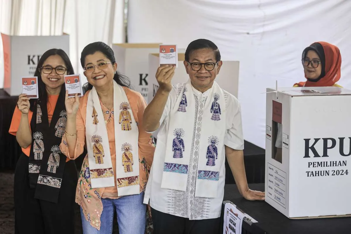 Di TPS Tempat Megawati dan Puan Maharani Nyoblos, Pramono-Rano Menang