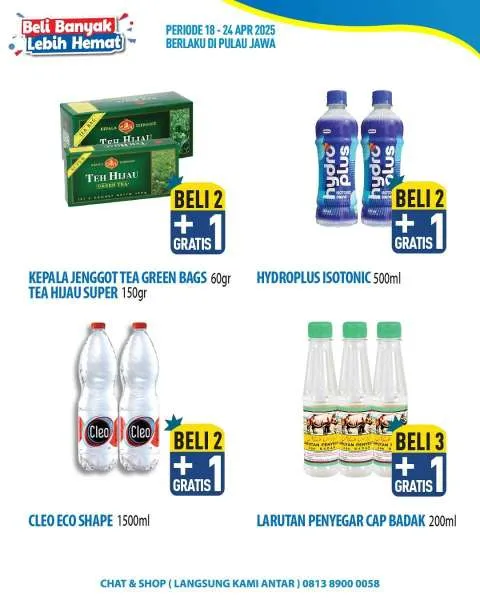Promo Hypermart Beli Banyak Lebih Hemat Periode 18-24 April 2025