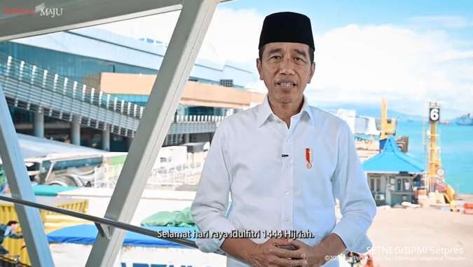 Lebaran, Presiden Jokowi Silaturahmi ke Kediaman Megawati Soekarnoputri