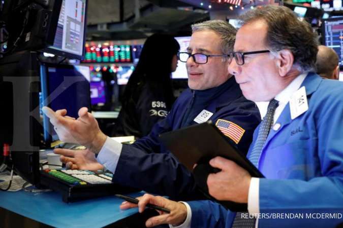 Wall Street naik tipis ke rekor baru di akhir pekan ini
