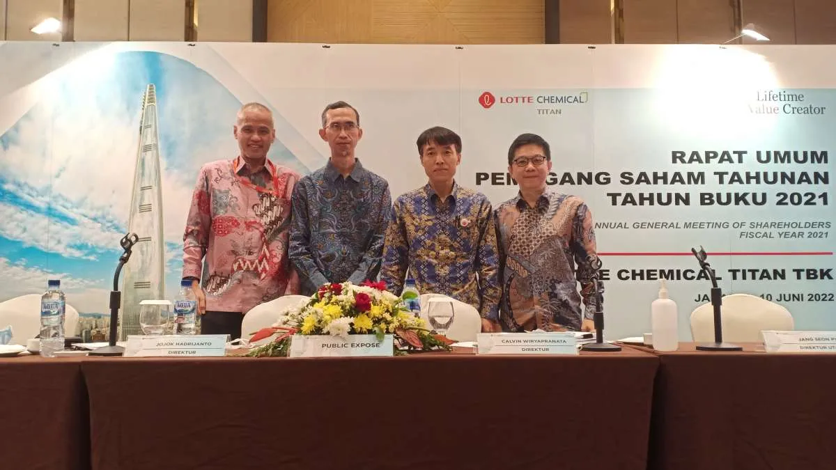 Lotte Chemical Titan (FPNI) Terus Mengerek Pangsa Pasar Domestik