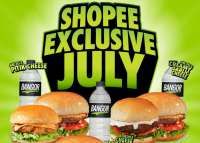 Promo Burger Bangor dengan ShopeeFood Juli, 2 Burger + Minum Mulai Rp 58.000-an
