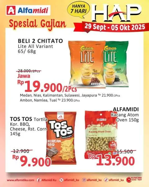 Promo Alfamidi Hemat Satu Pekan Periode 29 September-5 Oktober 2025