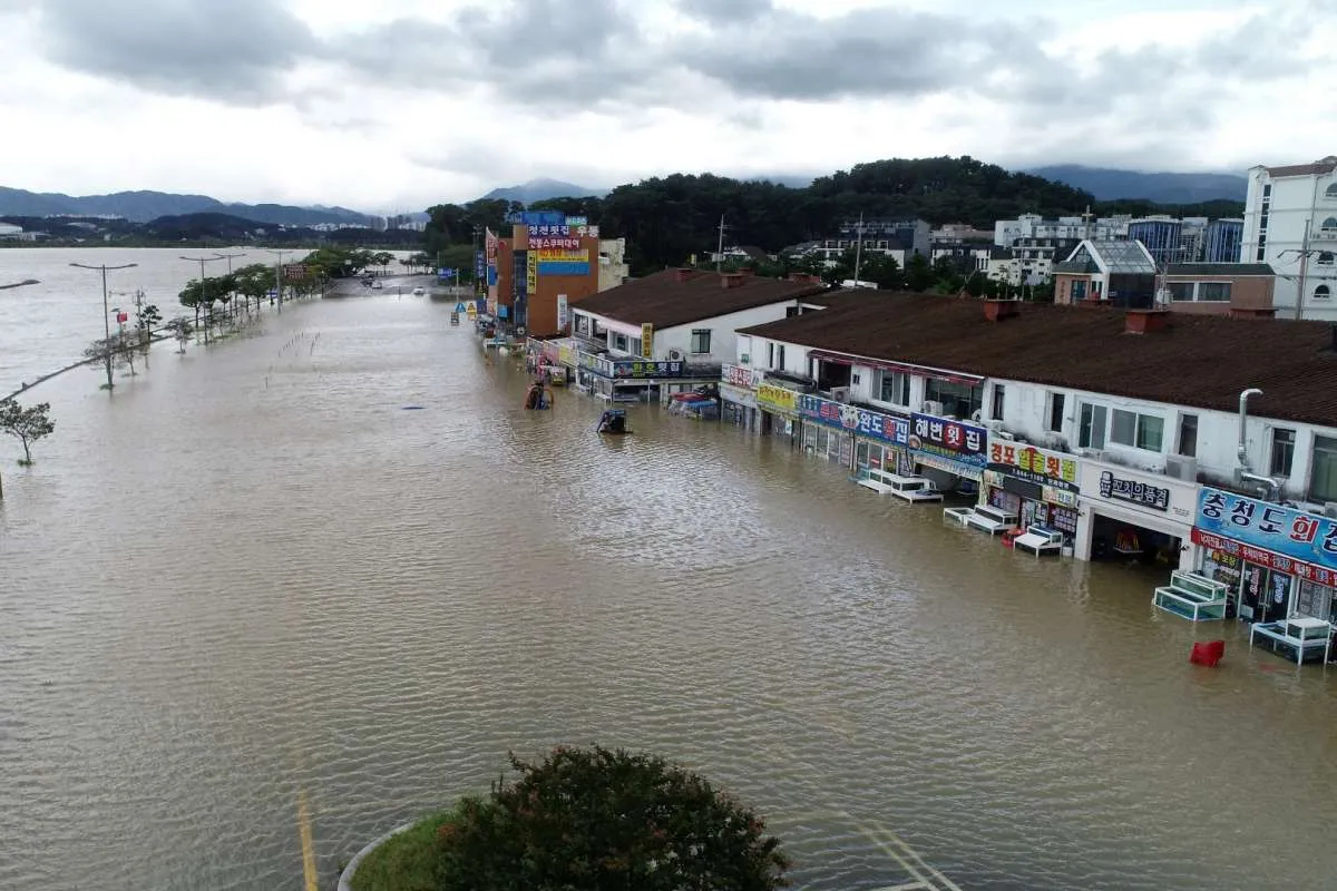 Korea Selatan Dilanda Hujan Lebat dan Banjir, Sedikitnya 31 Orang Meninggal Dunia