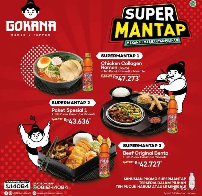 Promo Gokana Paket Super Mantap selama Oktober 2022