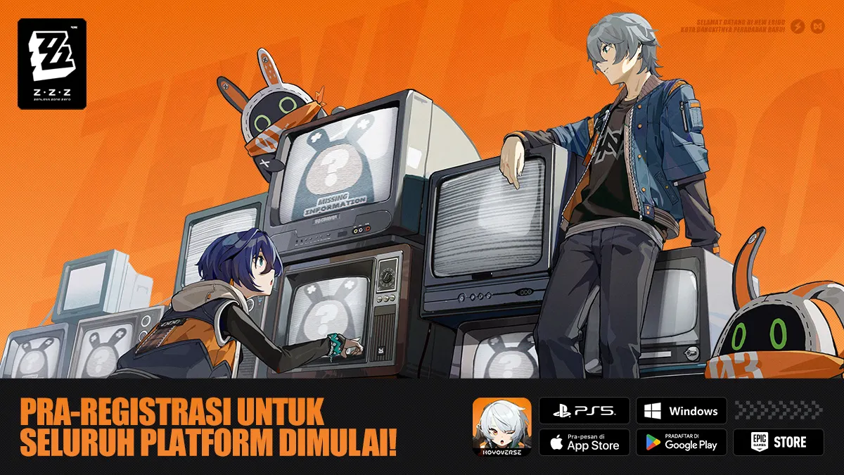 Zenless Zone Zero (ZZZ) Buka Pre-Register di Android, iOS, PS5 & PC, Kapan Rilis?