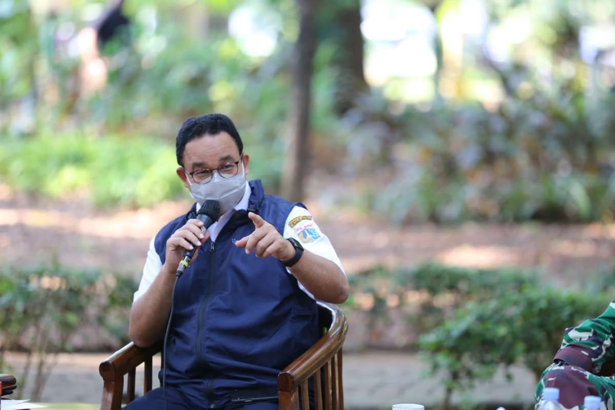 Sambut PPKM Level 4, Anies Baswedan Merilis SK Gubernur Terbaru