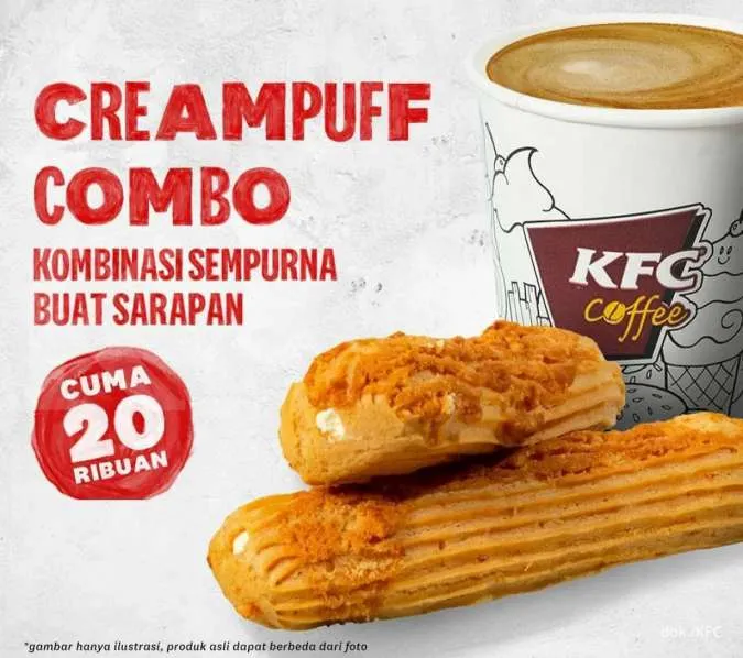 Promo KFC - Creampuff Combo