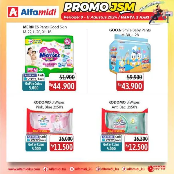 Promo JSM Alfamidi Periode 9-11 Agustus 2024