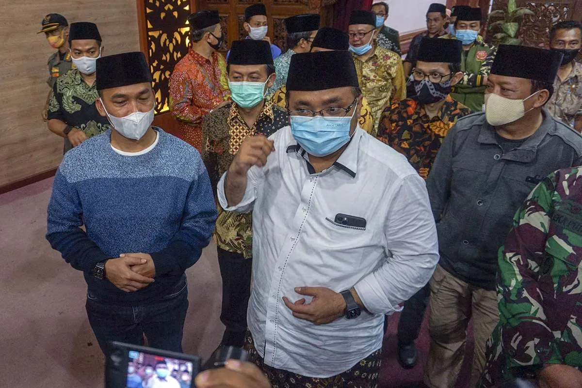 Menag Yaqut minta jemaah haji 2021 masuk prioritas pemberian vaksin Covid-19