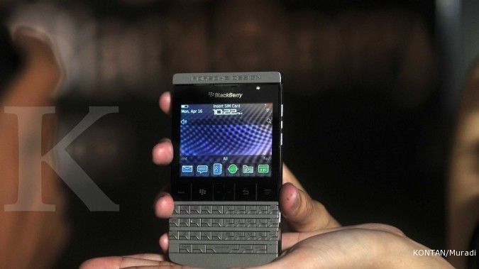 Pendapatan produsen Blackberry anjlok 47%