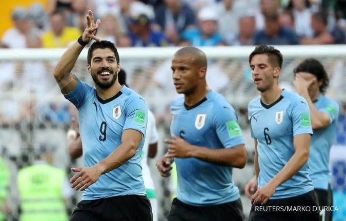 Rusia vs Uruguay : Laga penentu juara Grup A