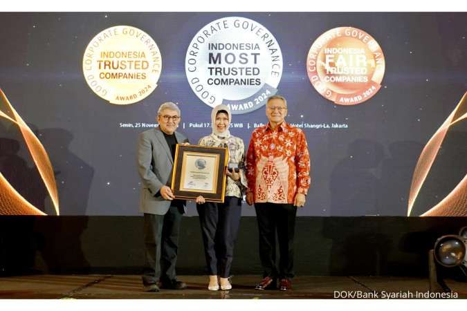 BSI 3 Tahun Berturut Raih Predikat Indonesia Most Trusted Companies