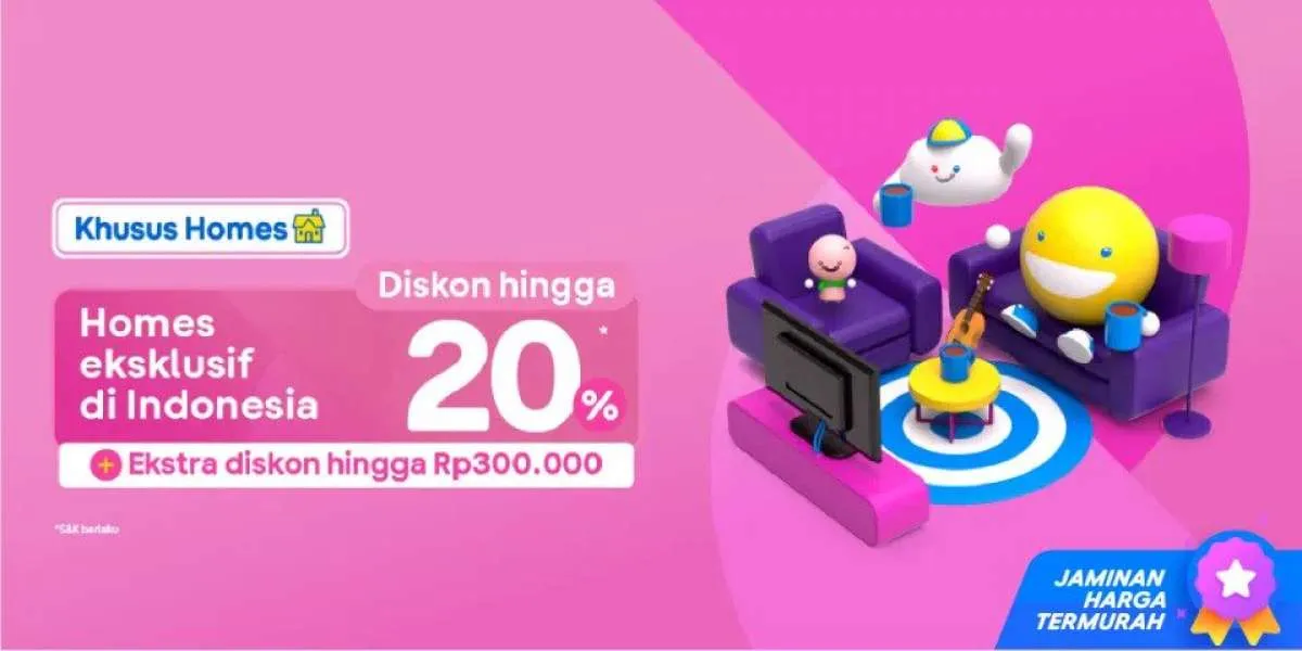 Promo Tiket.com s.d 24 Juli 2022, Diskon Homes Eksklusif di Indonesia Hingga 20% 