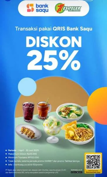 Promo Bank Saqu Es Teler 77