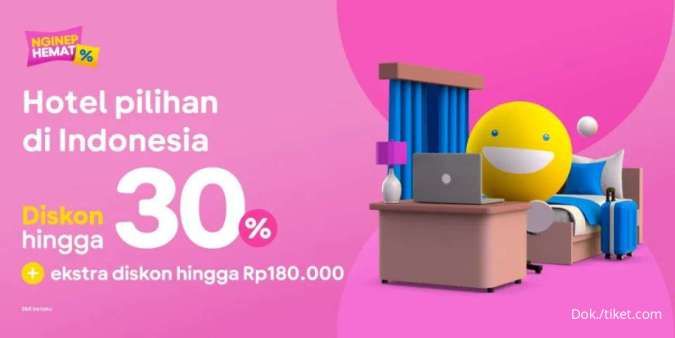 Promo Tiket.com 13-23 Nov 2023, Nikmati Diskon Hotel Pilihan di Indonesia Hingga 30%