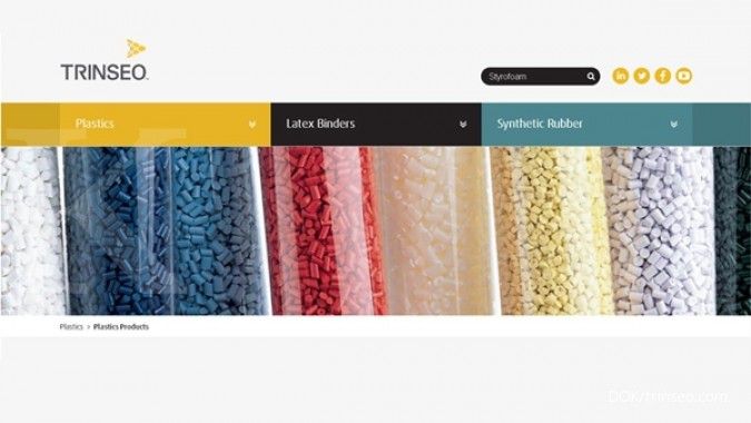 Permintaan domestik lesu, Trinseo Materials Indonesia bakal perbesar porsi ekspor