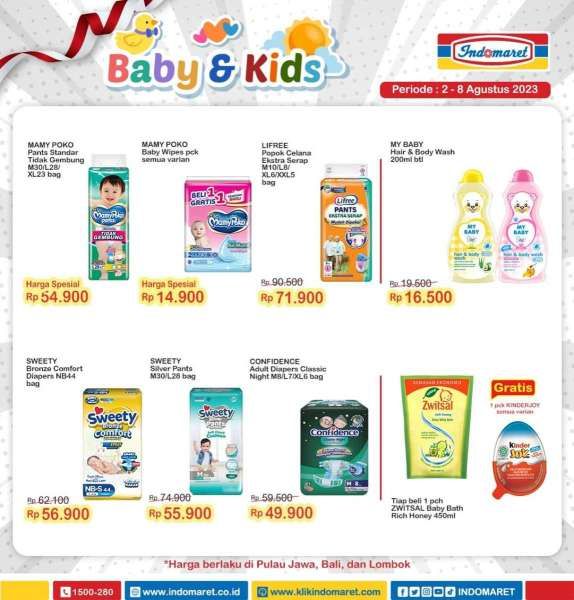 Katalog Harga Promo Indomaret Super Hemat Mingguan 2-8 Agustus 2023