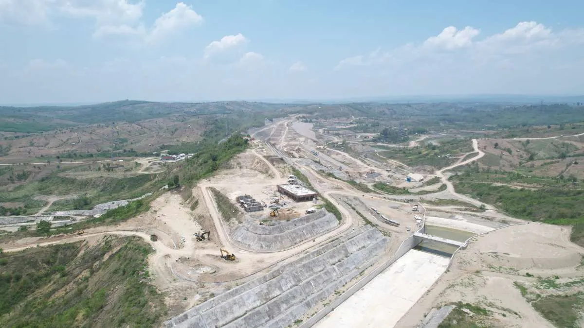 Brantas Abipraya Bangun Bendungan Jragung, Sumber Air&Ketahanan Pangan Baru di Jateng