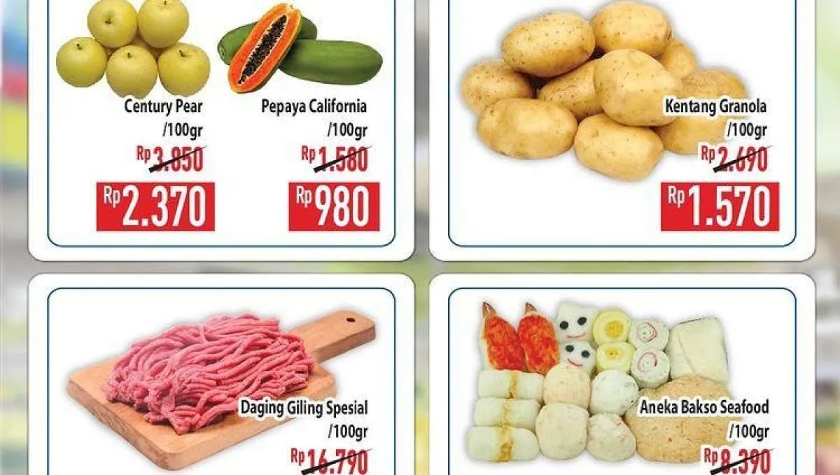 Promo Hypermart di Hari Rabu 14 September 2022, Buah dan Daging Segar