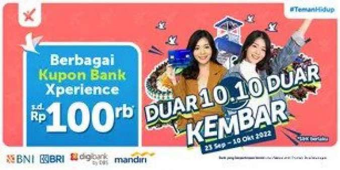 Manfaatkan Promo Traveloka 10.10 Ada Kupon Bank Xperience s.d Rp100.000