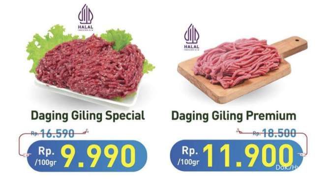 Promo Hypermart Weekday 26-28 November 2024, Daging Short Plate Diskon Rp 49.600