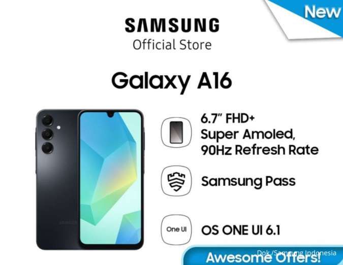 Samsung Galaxy A16 4G: Spesifikasi Lengkap & Daftar Harga Resmi di Indonesia