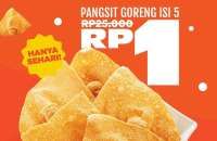 Cuma Hari Ini! Promo Bakmi GM Flash Sale ShopeeFood, Beli 5 Pangsit Goreng Cuma Rp 1