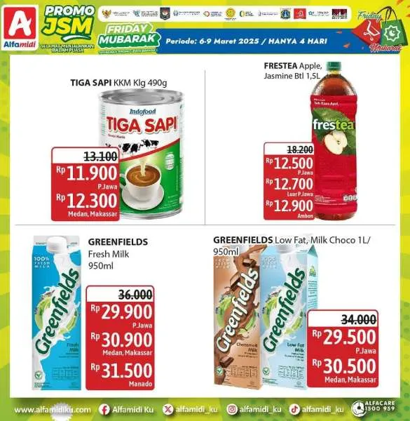 Promo JSM Alfamidi Hanya 4 Hari Periode 6-9 Maret 2025