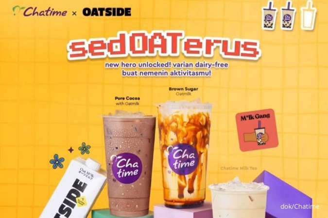 Promo Terbaru Chatime x Oatside 2022 Hadirkan Aneka Menu Oatmilk Menyegarkan