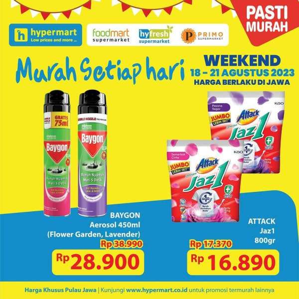 Katalog Promo JSM Hypermart Terbaru 18-21 Agustus 2023