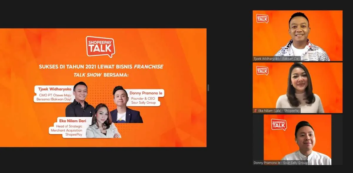 ShopeePay Talks berikan tiga kiat sukses lewat bisnis franchise 