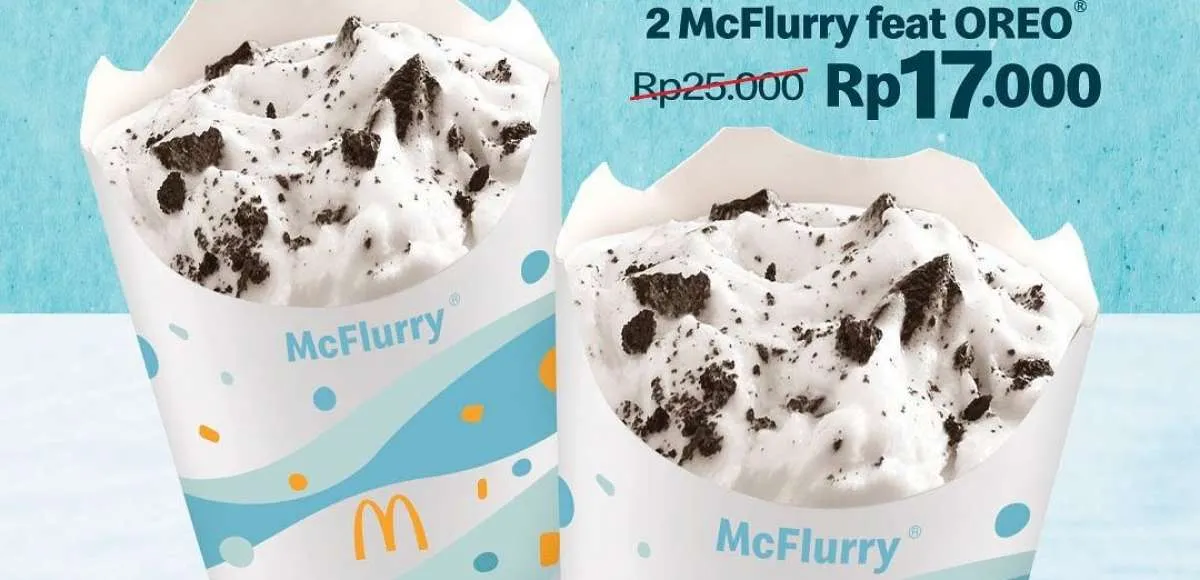 Promo McD Terbaru Sampai 29 Januari 2023, McFlurry dan Ayam Goreng Harga Spesial
