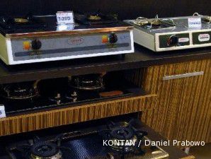 Penjualan kompor gas melaju