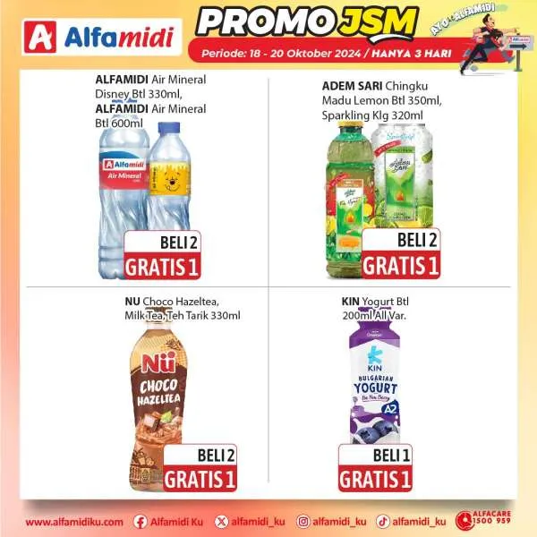 Promo JSM Alfamidi Periode 18-20 Oktober 2024