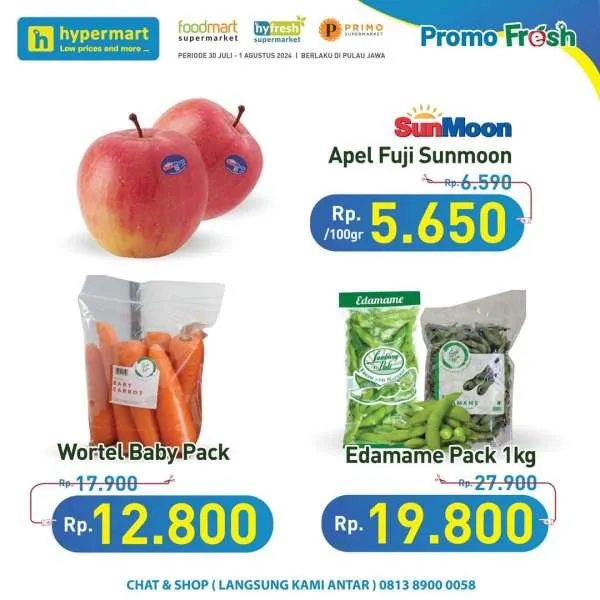 Promo Hypermart Hyper Diskon Weekday Periode 30 Juli-1 Agustus 2024